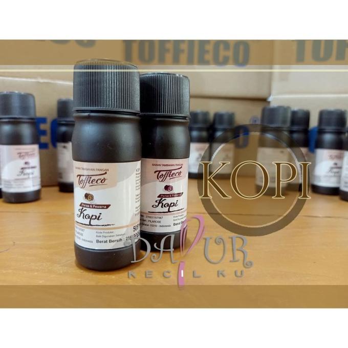 

Perisa Toffieco Coffee 25 gr / Esen / Esens / Pasta / Essence TERLARIS TERPERCAYA ORIGINAL