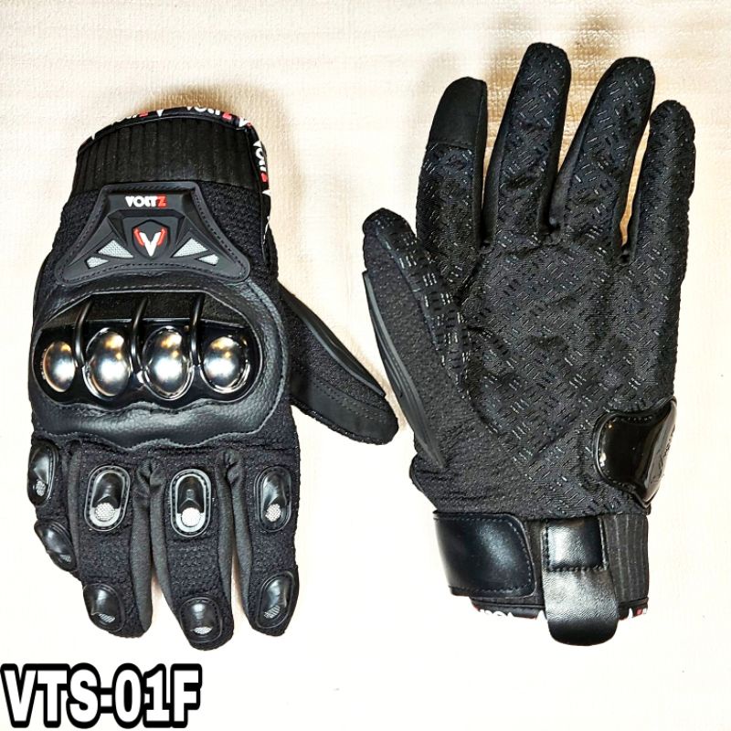 Sarung Tangan Voltz VTS01H Motor Half Finger Jari Pendek 01H VTS-01H Tactical VTS01F Panjang Layar Sentuh VTS01 Touch Screen