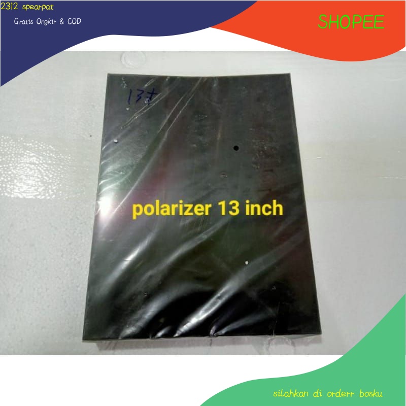 Plastik Polarizer / Polarize LCD Universal / Polaris polarizer universal HP