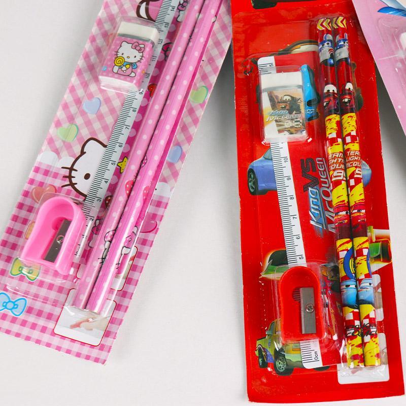 5pcs Siswa Kreatif Set Kartun Kartun Lucu Kindergarten Festival Kecil Hadiah Kecil -Doo