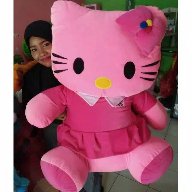 Hello kitty super duduk jumbo 1meter