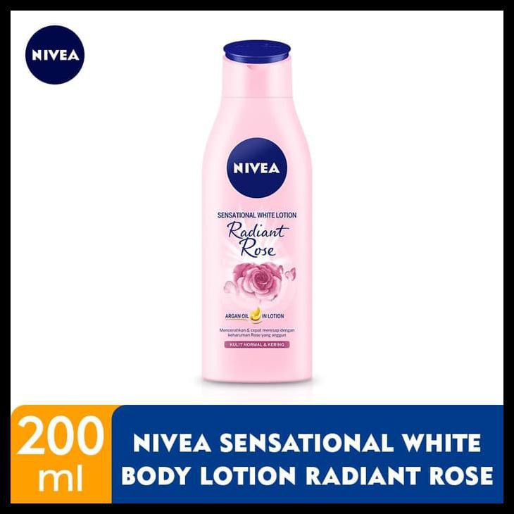 Nivea Sensational White Lotion Radiant Rose &amp; Argan Oil Lotion 200ml