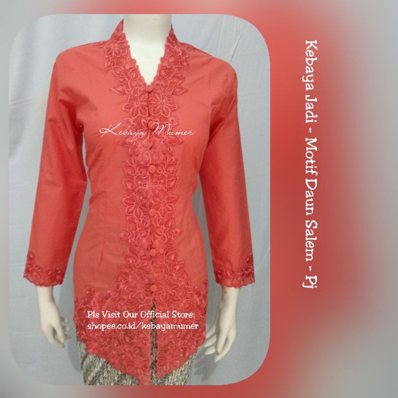 Kebaya Jadi. Kebaya Encim. Kebaya Salem. Kebaya Jadi Encim.  Kebaya modern