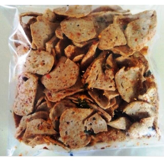 [500gr] Basreng pedas aneka rasa/cemilan Baso Goreng