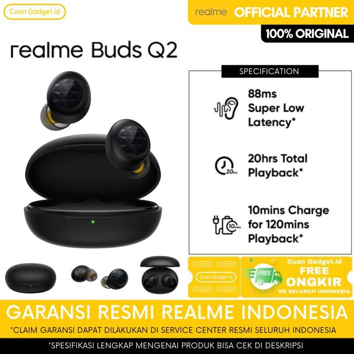 Earphone | Realme Buds Q2 Realme Buds Tws Q2 Garansi Resmi Indonesia