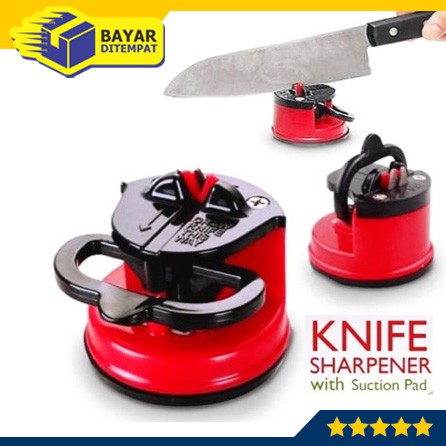 Pengasah Asah Pisau Gunting Praktis Serbaguna Knife Sharpener Kleva Sharp