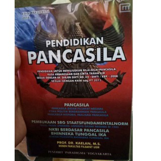 buku pendidikan pancasila by PROF.DR.KAELAN