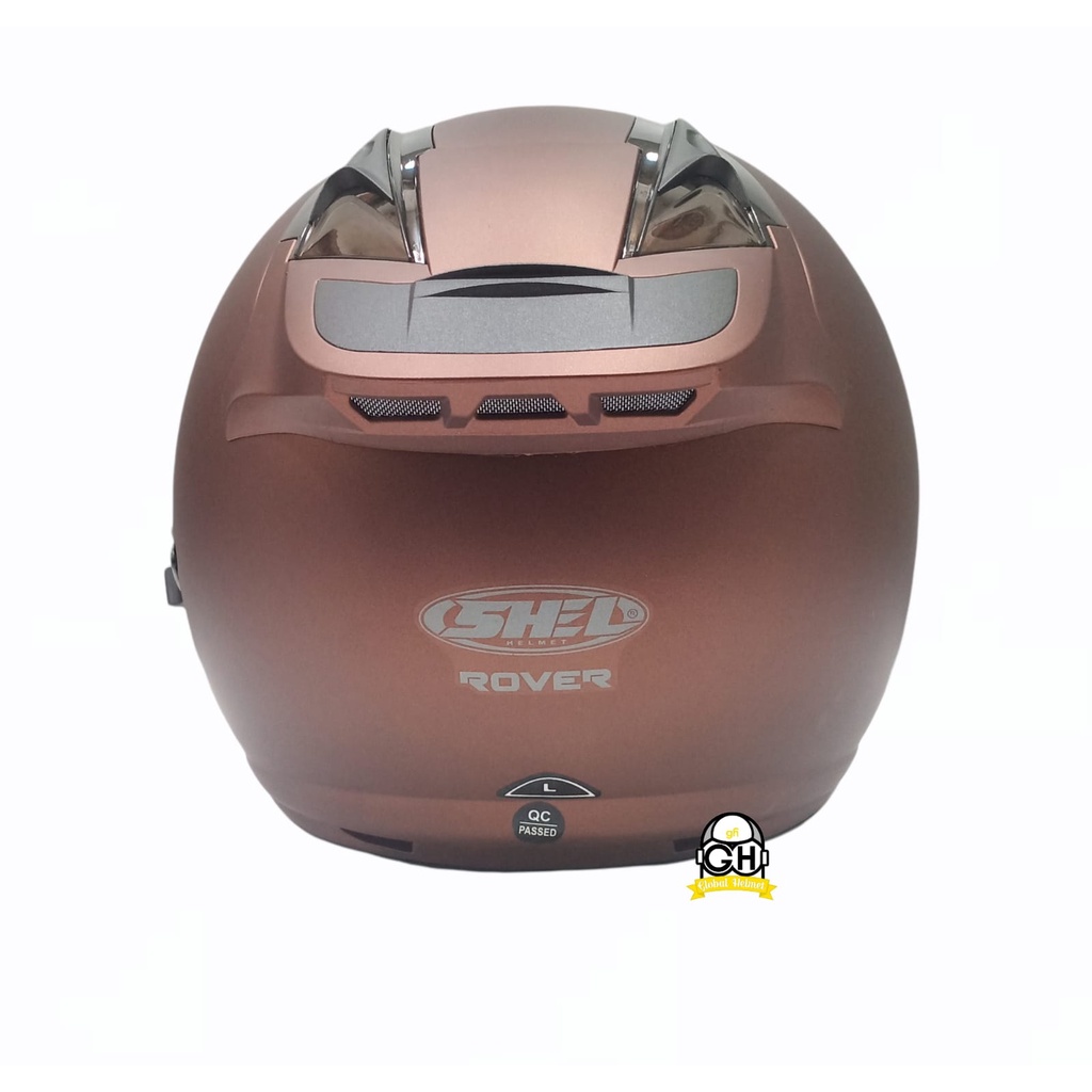 Helm Shell Rover Solid Sparkling Helm Shel Rover Solid Double Visor Original