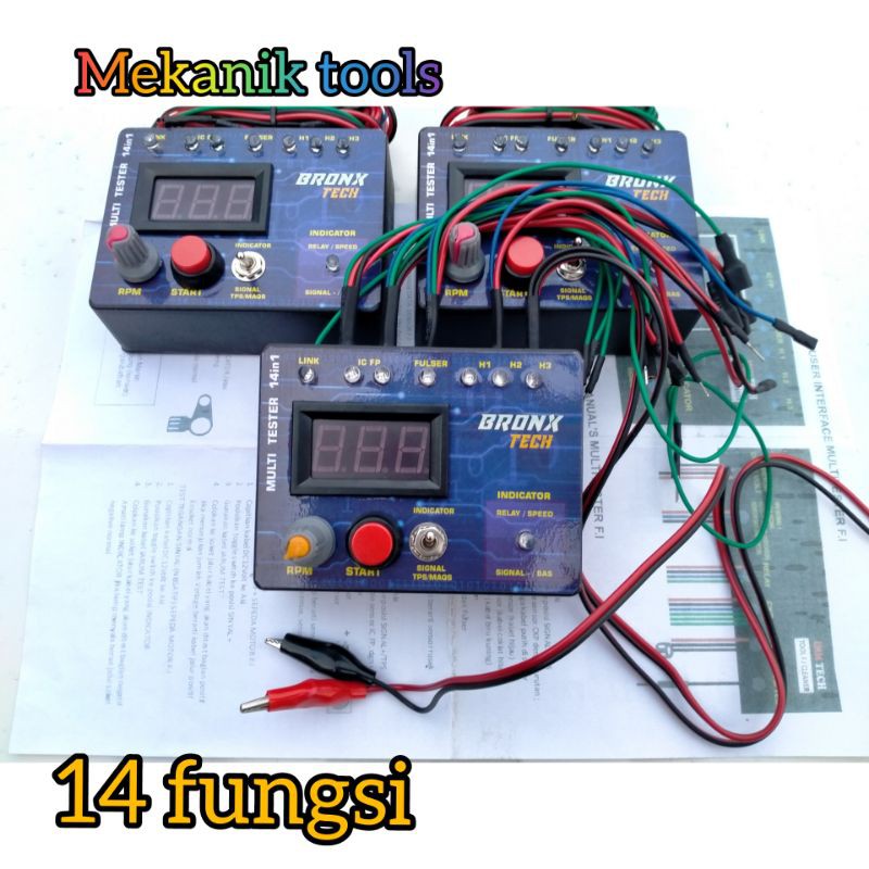 Multitester fi alat cek sensor injeksi sensor ckp injeksi .tester modul injeksi motor cek Isc