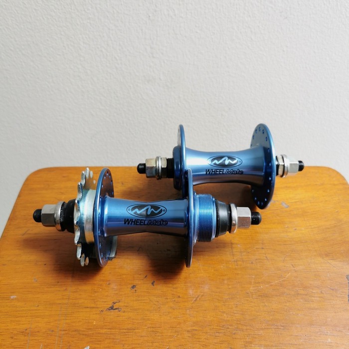 Hub 36 Hole Sepeda BMX WheelMate Biru