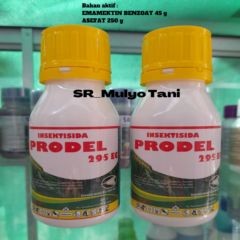 Insektisida PRODEL 295 EC Obat HamaTanaman Insektisida Ulat Grayak Emamektin Benzoat 45g Asefat 250 