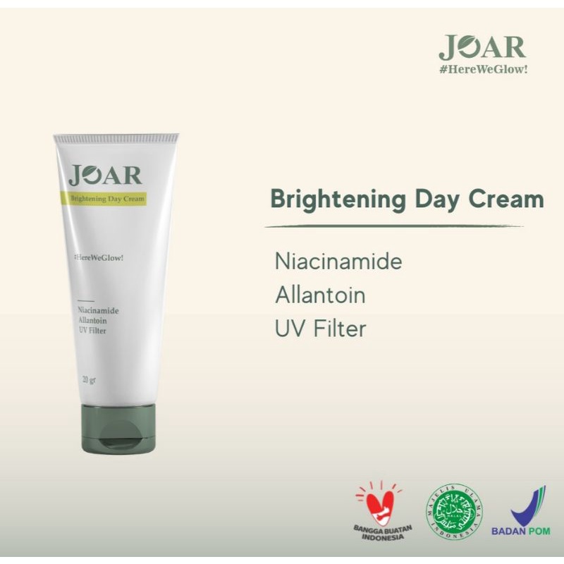 Joar Skincare Brightening Day Cream