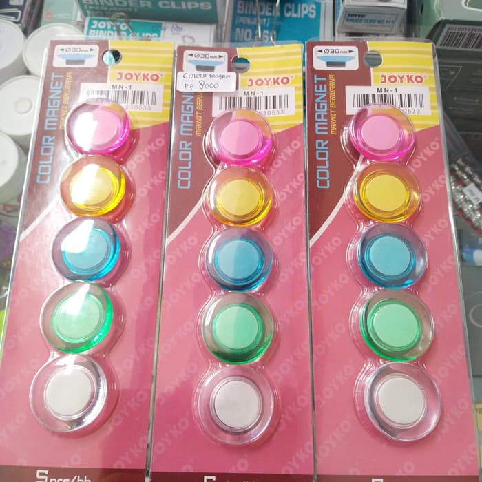 

Color Magnet / maknit berwarna MN-1 joyko
