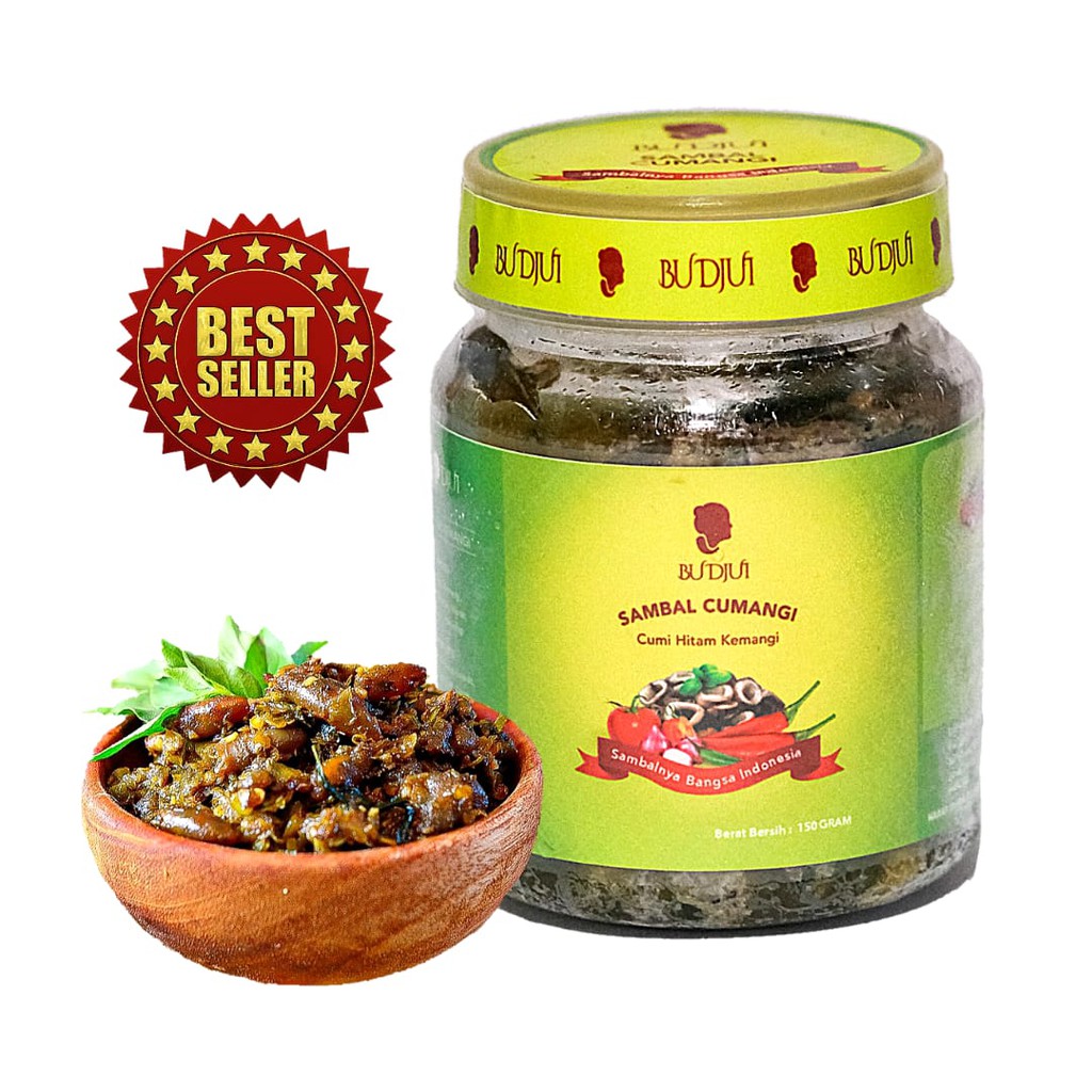 

SAMBAL BU DJUI Sambal Cumangi Cumi Kemangi Best Seller