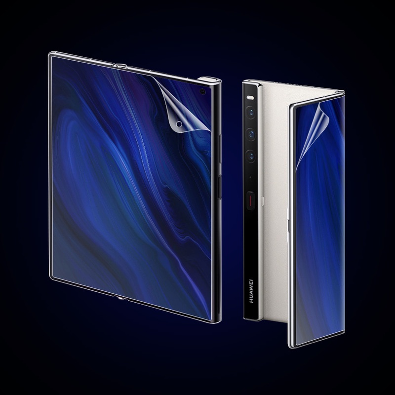 Film Hydrogel Pelindung Layar Bahan TPU Anti Sidik Jari Untuk Huawei Mate Xs 2