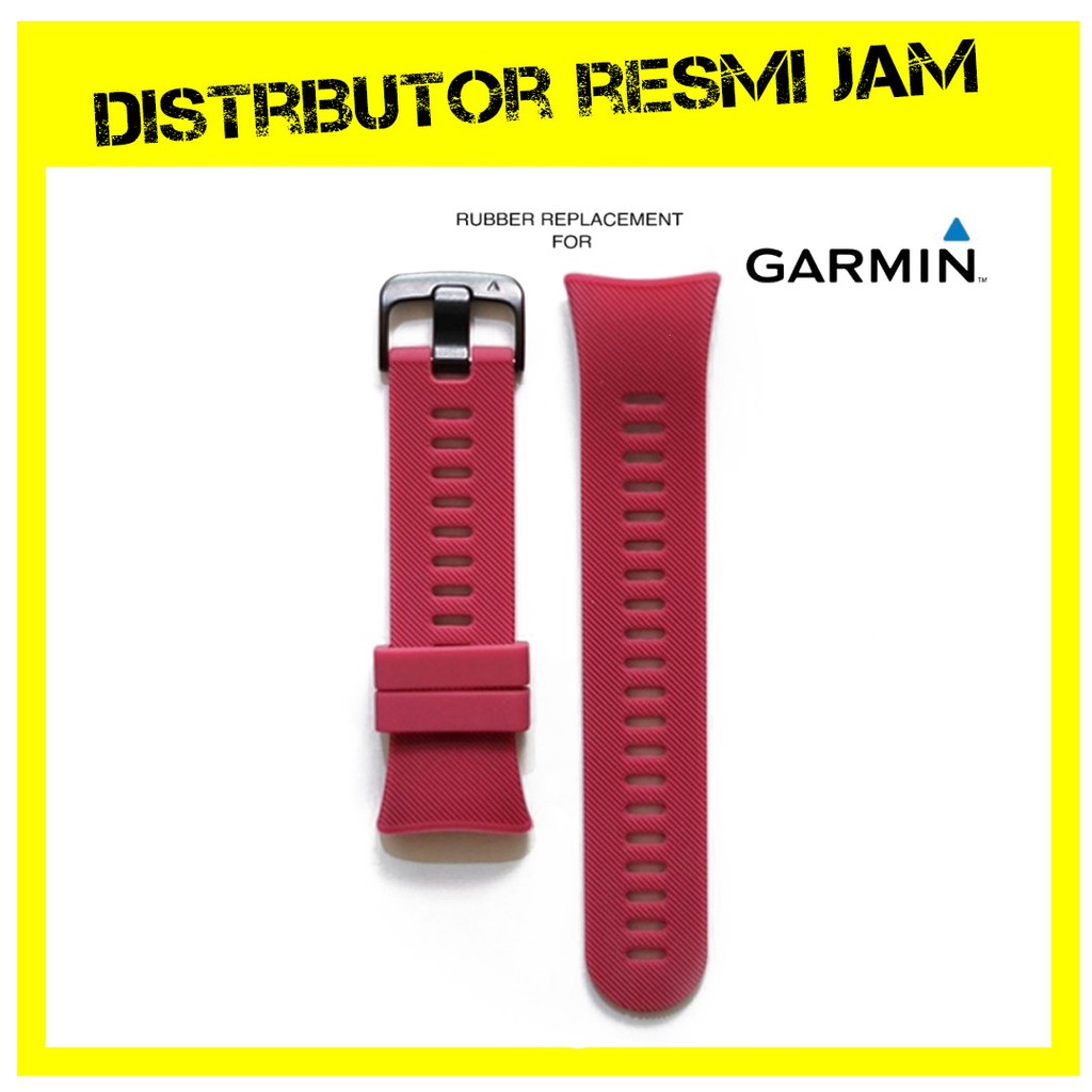 Garmin Forerunner 45S / Forerunner 45 Silicone Strap Watch Band - Red Wine