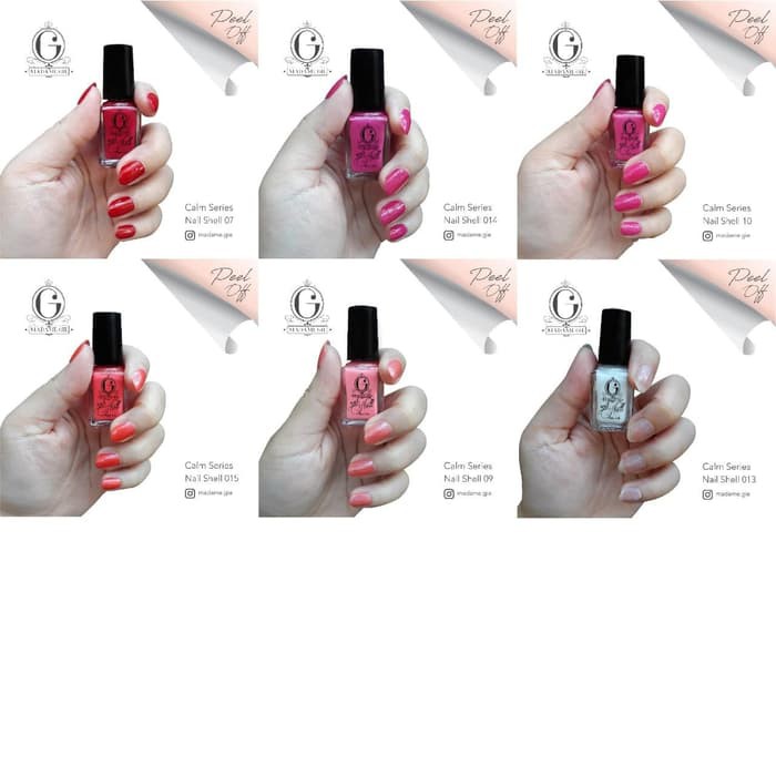 MADAME GIE NAIL SERIES 1 SET ISI 6 PCS