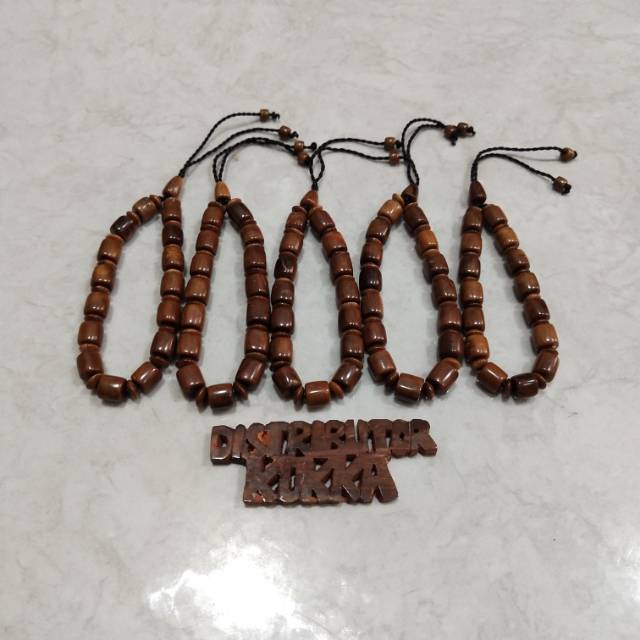 ( SUPER MURAH ) Grosir 5 pcs gelang kokka kaukah kaokah fukakah koka mardjan halat kima 1 coklat 8mm