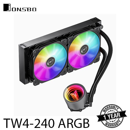 JONSBO TW4-240 ARGB Shadow Liquid Cooling CPU AIO