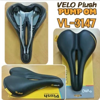 Sadel Sepeda Velo Plus Pump VL3147