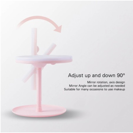 New Cermin Rias Lampu LED /  Kaca Make Up /  Kaca Rias / Makeup Mirror Ring Light