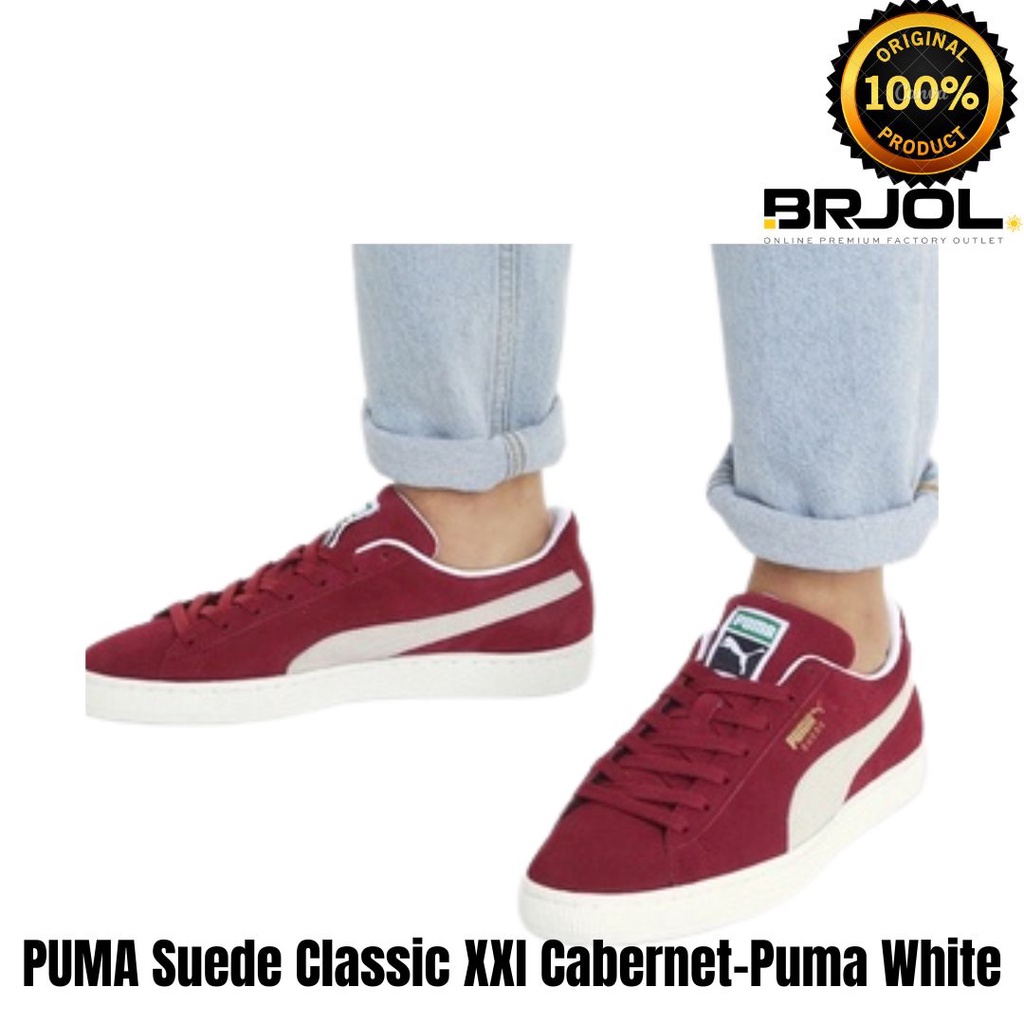 SEPATU SNEAKER PRIA ORIGINAL PUMA SUEDE CLASSIC XXI 37491506 MEN FOOTWEAR