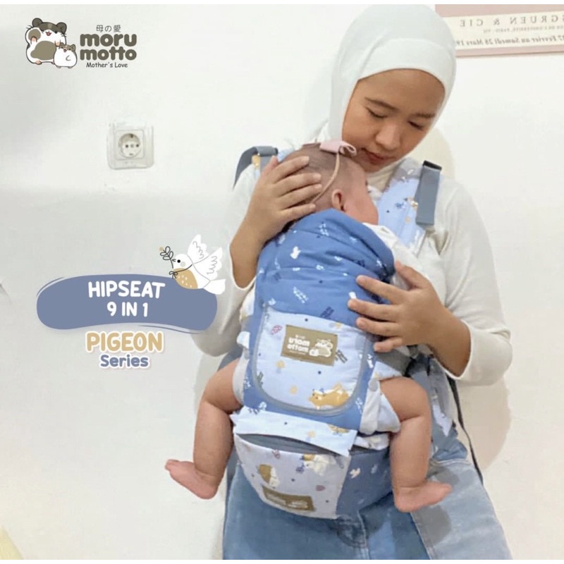 Morumotto baby Hipseat Airflow 7in1 Bambee Series MMB4008 - Gendongan bayi multifungsi