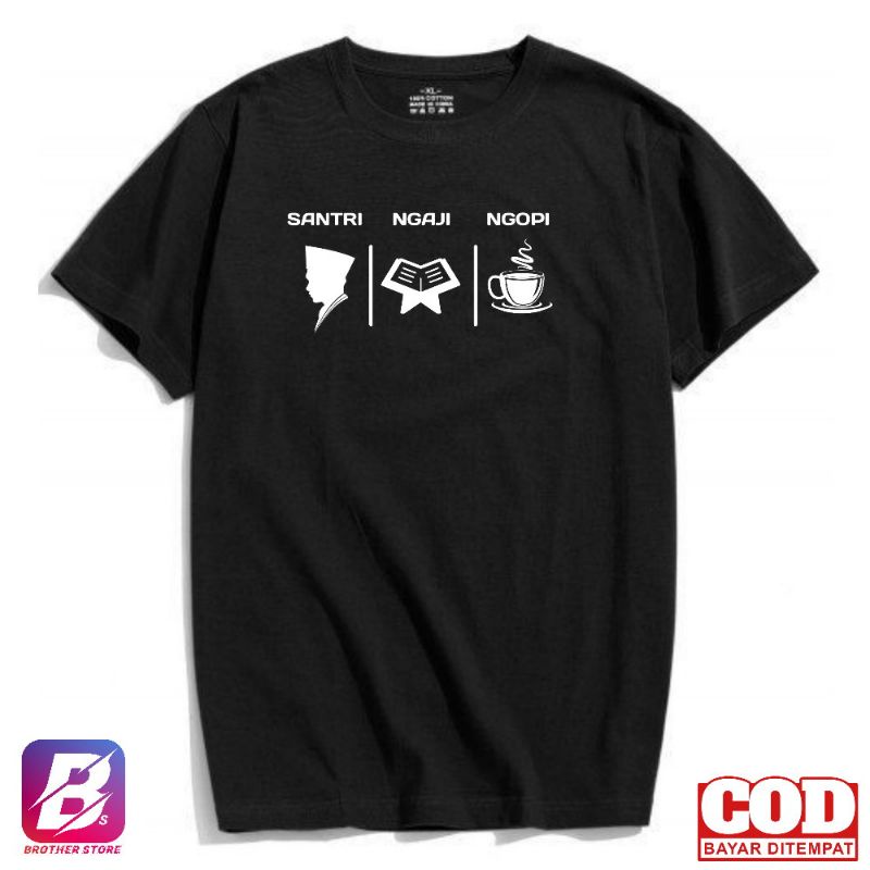 KAOS SANTRI // KAOS SANTRI SALAFY // KAOS DAKWAH // KAOS PRIA // KAOS DISTRO