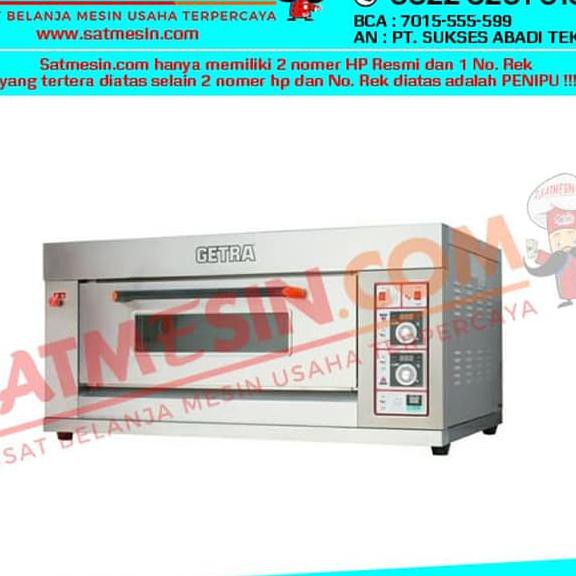 Oven Roti Gas Murah - Mesin Oven Roti 1 Deck Rfl 12ss Getra Jual Oven Getra Harga Murah Shopee Indonesia