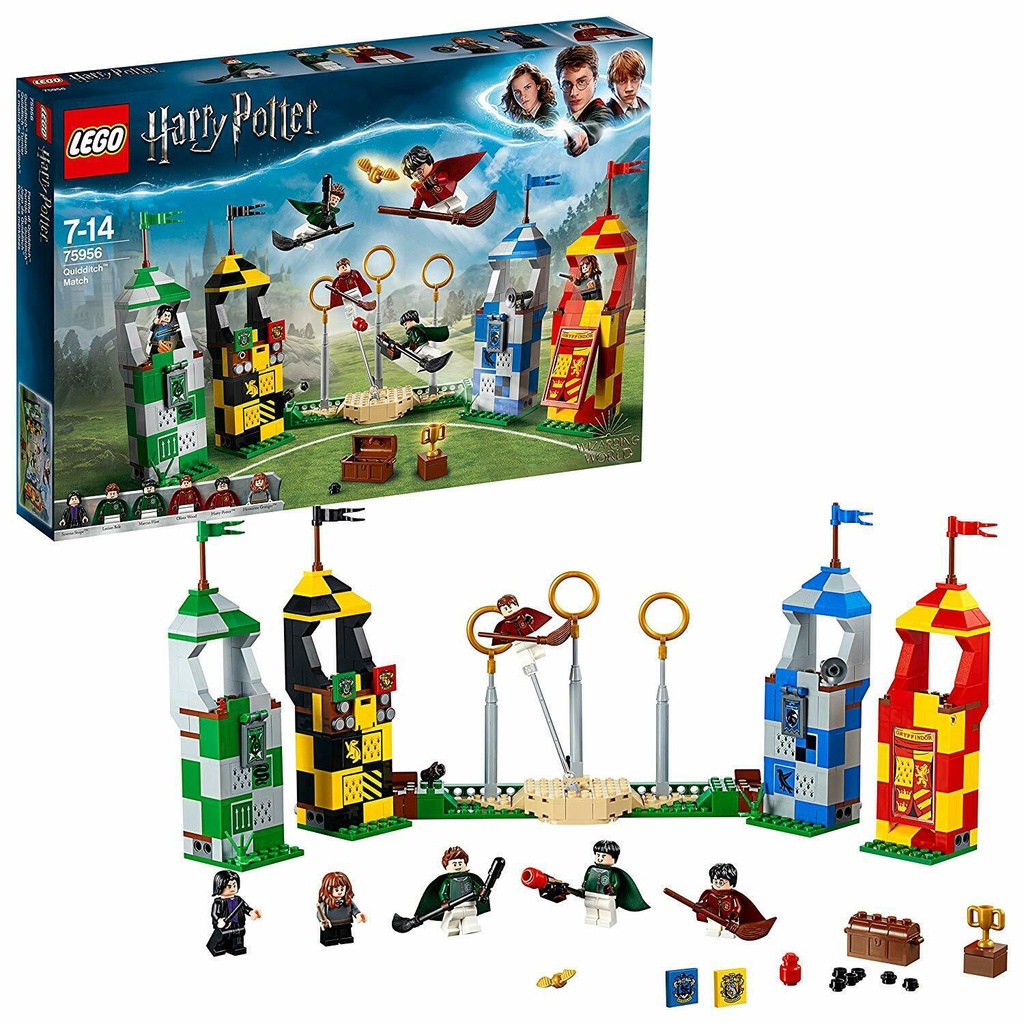 LEGO Harry Potter - 75956 Quidditch Match Set Building Kid Toy Hogwarts Castle Movie Game Play Sever