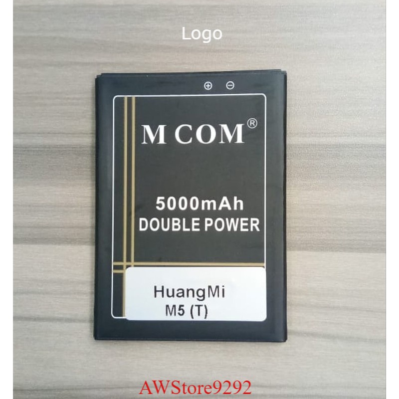 Mcom Battery Batre Baterai Double Power Mcom HuangMi Huang Mi M5 Gigi Tengah