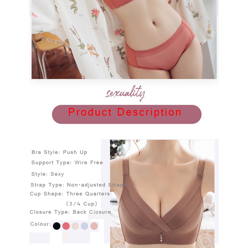 BH/Bra Pakaian Dalam Wanita RZ-BRAV4 Cassual Wanita - Bra Kasual Sexy Premium Elatis