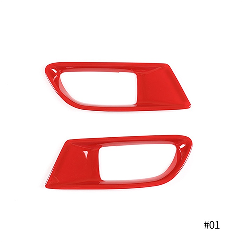 TK 1 Pair Car Door Inner Handle Bowl Decoration Cover Sticker for Toyota 86 Subaru BRZ 2012-2020