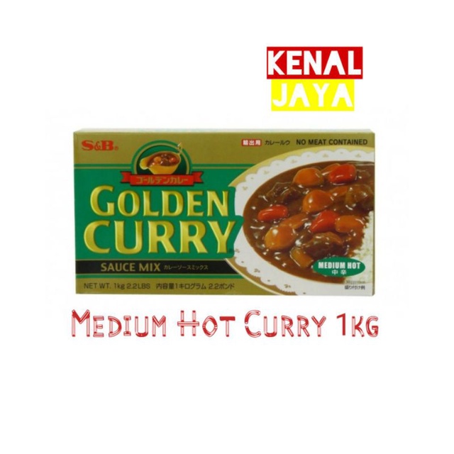 S&amp;B Japanese Golden Curry 1kg