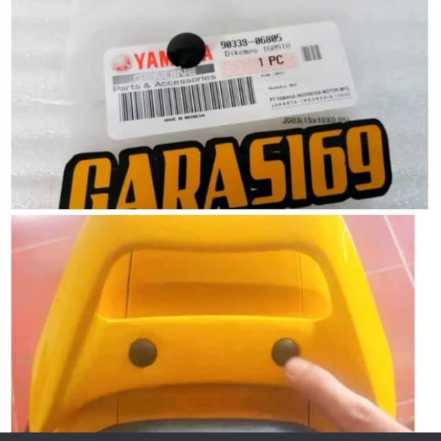 KARET TUTUP BAUT BEHEL FIZR F1ZR SIGMA ALFA ORI