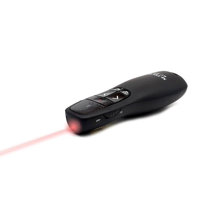 M-Tech MT-800 wireless pointer presentasi RED laser presenter - MT-800