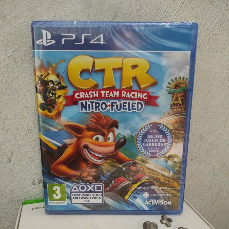 PS4 CTR CRASH TEAM RACING NITRO FUELED