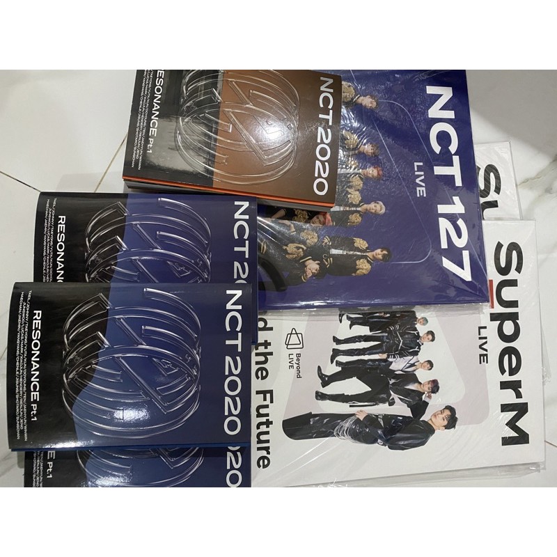 album only resonance brochure superm 127 only