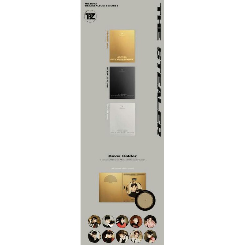 ALBUM THE BOYZ (STEALER) SEALED MURAH