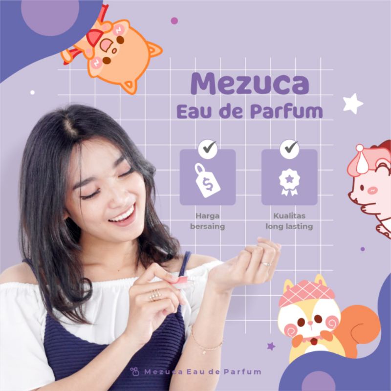 MEZUCA Inspired Perfume Roll On 6ml Non Alcohol BPOM Parfum Tanpa Alkohol