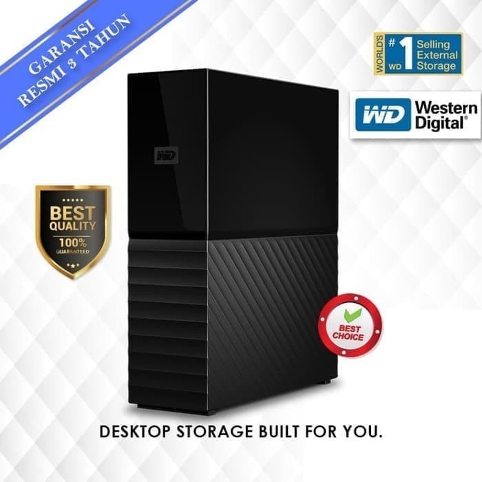 WD MYBOOK - WDC MY BOOK DESKTOP 3.5 Inch 8TB - HDD External Desktop