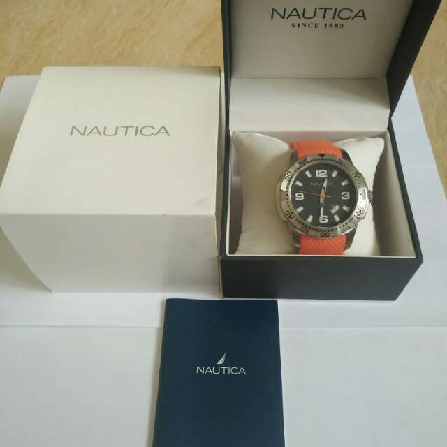 original man watch nautica 12519 g