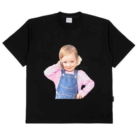 Acme De La Vie ADLV Baby Face Telephone Girl T-shirt Black 100% Original