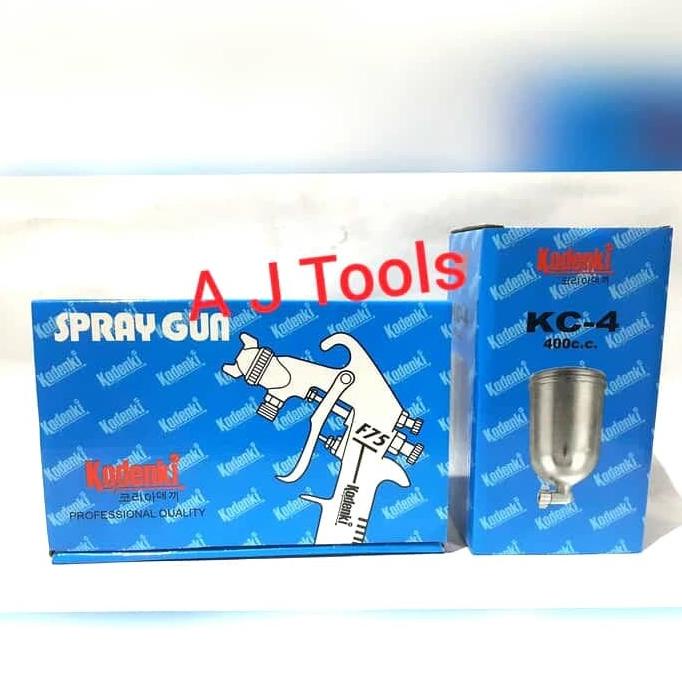 SPRAY GUN TABUNG ATAS KODENKI F75G / ALAT SEMPROT CAT F75-G Termurah