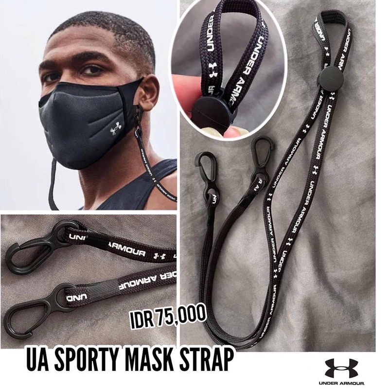 UNDER ARMOUR SPORTY MASK STRAP (ORIGINAL 100%)