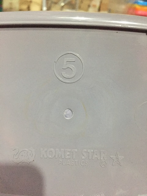 KOMET STAR - Tempat Sampah 5 Liter / Tempat Sampah Kamar Mandi / Tempat Wadah Sampah Dapur