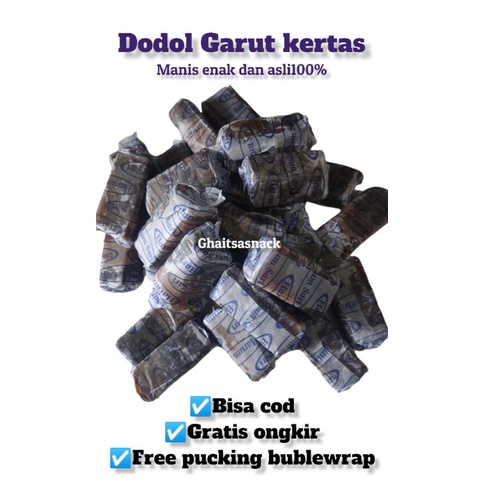 

dodol Garut asli 100% dodol kertas dodol asli garut kwalitas grade A harum sari