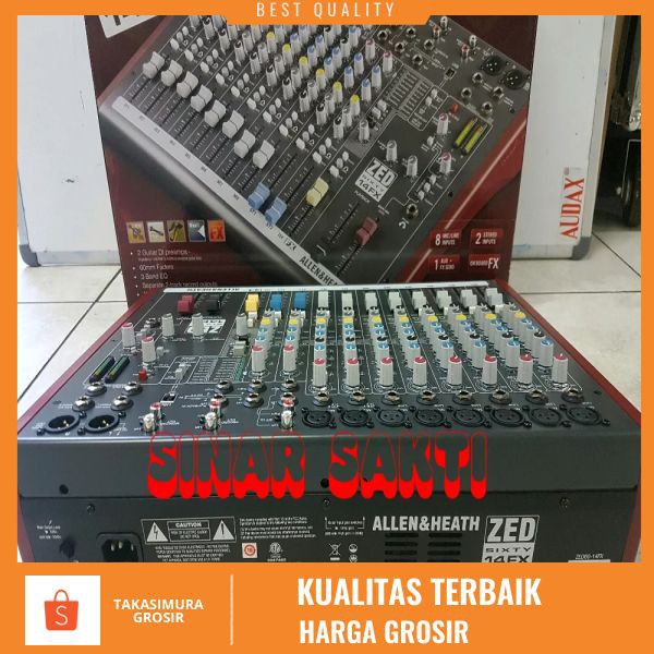 PROMO HARGA MURAH  BEST SALE MIXER ALLEN & HEATH ZED 60-14FX  ORIGINAL MIXER AUDIO