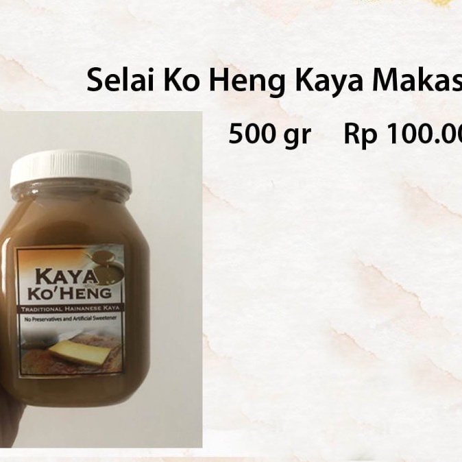 

selai kaya ko heng