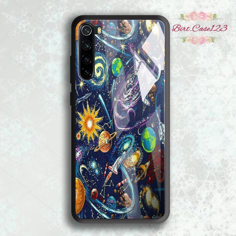 Case softcase silikon Gambar SPACE back case glass oppo samsung vivo xiaomi realme iphone all type